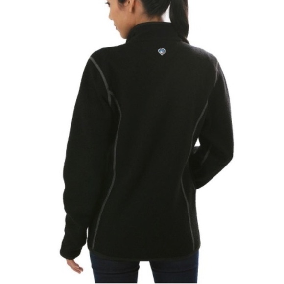 Kuhl Women’s Tara Alpaca Fleece Full Zipper Jacket Coat Wine Size L - Picture 10 of 11